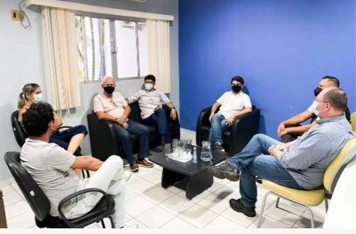 Jenilson Leite se encontra com presidente do PDT