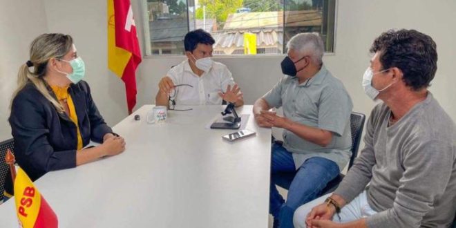 Jenilson Leite se reúne com ex-deputado Raimundinho da Saúde