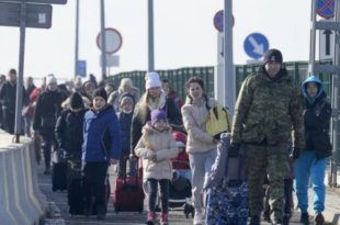 Mais de 1 milhão de refugiados deixaram a Ucrânia em 1 semana, diz ONU