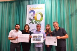 Mara Rocha participa da solenidade de apresentação do projeto da ponte José Augusto, que liga Epitaciolândia a Brasiléia, fruto de emenda de sua autoria