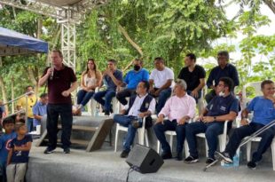 Pedro Longo prestigia assinatura da ordem de serviço da ponte da Sibéria
