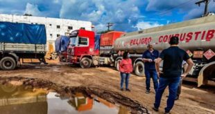 Perpétua denuncia caos e filas quilométricas de caminhões na fronteira entre Epitaciolândia e Cobija