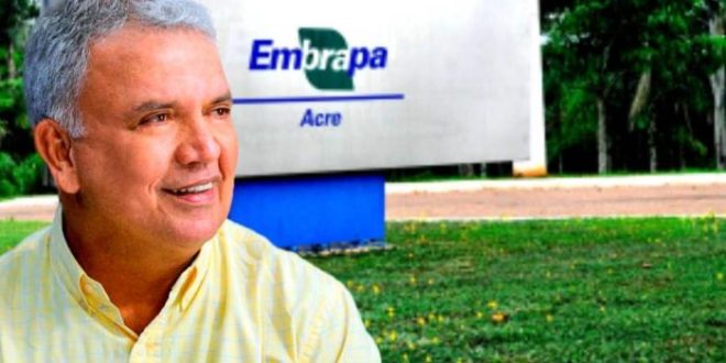 Petecão garante apoio da Embrapa a municípios isolados