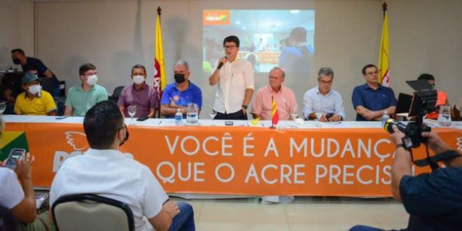 Congresso Estadual do PSB reafirma pré-candidatura de Jenilson Leite ao Governo do Acre