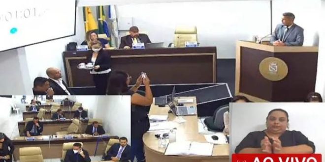 Sessão da Câmara de Vereadores de Rio Branco de 22/03. Assista Aqui