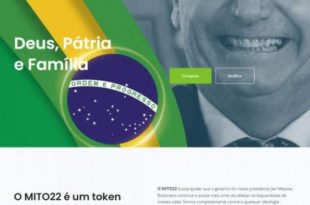 Site bolsonarista viola lei com venda de token 'MITO22' para financiar campanha