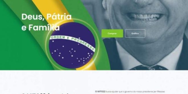 Site bolsonarista viola lei com venda de token 'MITO22' para financiar campanha