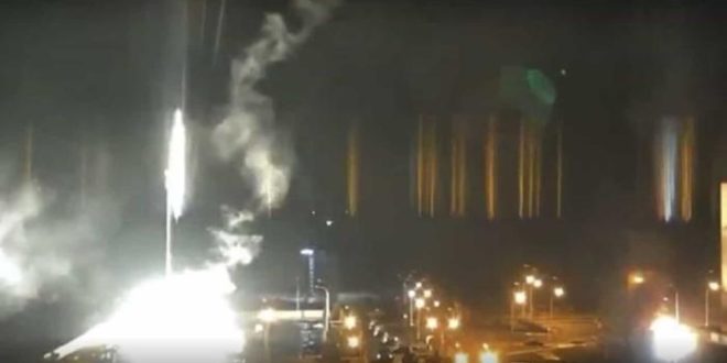 Vídeo do incêndio na central nuclear. "Toda a Europa está em risco"