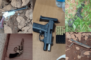 Ação integrada prende 10 pessoas e apreende armas de fogos em Senador Guiomard