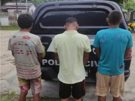 No interior do AC, seis pessoas acusadas de roubo são presas pela Polícia Civil