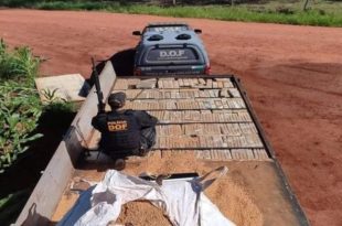 Polícia apreende quase 2 toneladas de maconha na fronteira com Paraguai