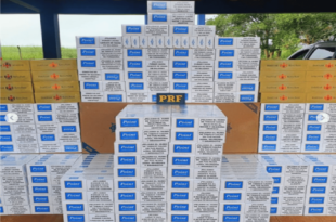 PRF apreende mais de 10 mil maços de cigarros contrabandeados no interior do AC