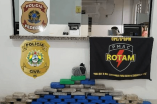 Em ação integrada, Polícia Federal apreende 47,95 kg de drogas em Cruzeiro do Sul