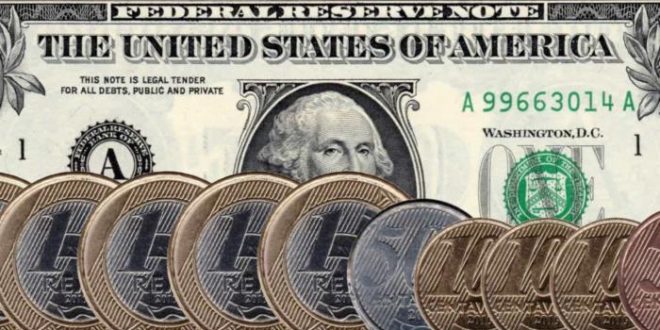 Dólar cai e volta a se aproximar de R$ 4,60