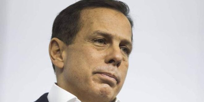 Doria admite possibilidade de ser candidato a vice; 'prioridade é o Brasil', diz
