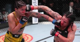 Estrela do UFC perde os dentes durante luta