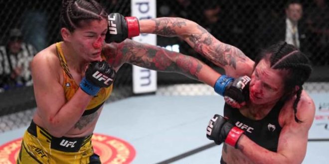 Estrela do UFC perde os dentes durante luta