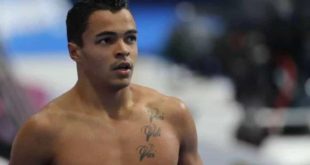 Gabriel Santos vence os 100m livre no Troféu Brasil e vai ao Mundial