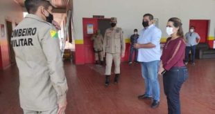 Mara Rocha anuncia o empenho de Emenda Especial, de sua autoria, de R$ 412 mil, para reforma da área de treinamento em mergulho do Corpo de Bombeiros de Cruzeiro do Sul