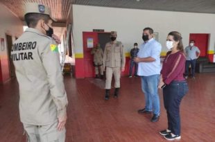 Mara Rocha anuncia o empenho de Emenda Especial, de sua autoria, de R$ 412 mil, para reforma da área de treinamento em mergulho do Corpo de Bombeiros de Cruzeiro do Sul