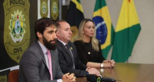 Vice-governador Major Rocha se posiciona sobre a polêmica envolvendo os delegados da Delegacia de Combate à Corrupção