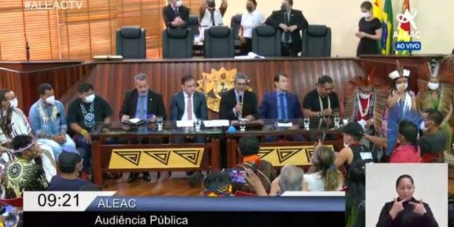 Audiência Pública Povos Indígenas, ao vivo