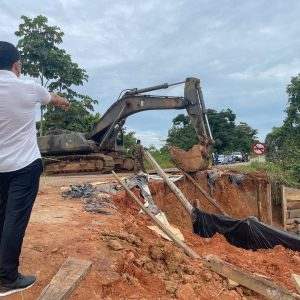 Com fim do período chuvoso, Jenilson Leite cobra obras de recuperação da BR-364