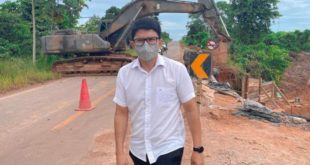 Com fim do período chuvoso, Jenilson Leite cobra obras de recuperação da BR-364