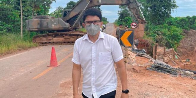 Com fim do período chuvoso, Jenilson Leite cobra obras de recuperação da BR-364