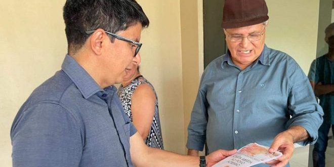 No Bujari, Jenilson Leite visita lideranças e divulga Carta ao Povo Acreano