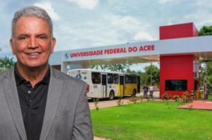 Construído com emenda de bancada, Petecão parabeniza Ufac pela inauguração do Teatro Laboratório