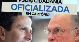 PSDB e Cidadania entram com pedido de registro da federação em cartório. Partidos apoiam a reeleição de Gladson Cameli