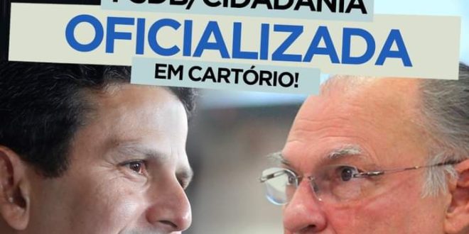  PSDB e Cidadania entram com pedido de registro da federação em cartório. Partidos apoiam a reeleição de Gladson Cameli