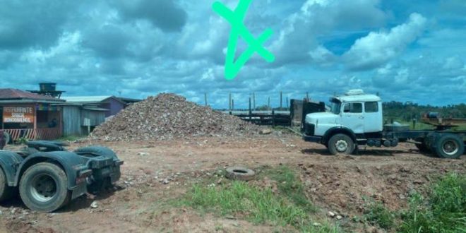 PF é acionada para investigar possível roubo de pedras da obra de recuperação da BR 364