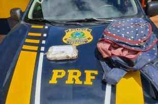 Maio Amarelo: Durante operação educativa, PRF no Acre apreende um quilo de maconha