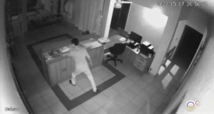 Vídeo mostra momento em que homem atropelado por padre furtou paróquia