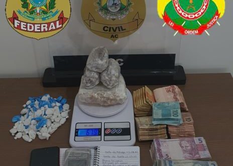 Forças de segurança prendem traficante no bairro da Várzea, em Cruzeiro do Sul