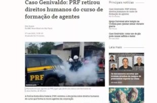Jornal britânico compara assassinato em abordagem da PRF de Sergipe a caso George Floyd