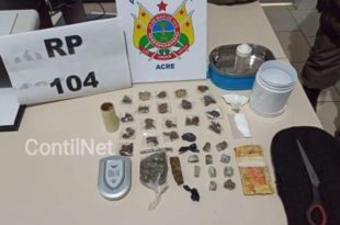 PM prende homem vendendo drogas em via pública na Baixada da Sobral em Rio Branco