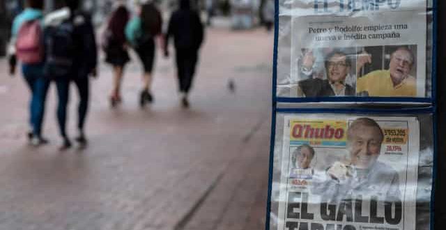 Plataforma incerta faz Hernández, no 2º turno na Colômbia, misturar direita e esquerda
