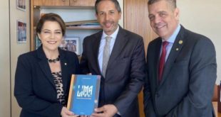 Mara Rocha e Vice-Governador Major Rocha se reúnem com novo Embaixador do Peru para tratar de negócios entre o Estado do Acre e o país andino