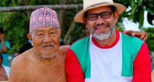 Ao vivo, direto de Tarauacá, o pré-candidato a deputado estadual Chagas Batista, nesta quinta-feira