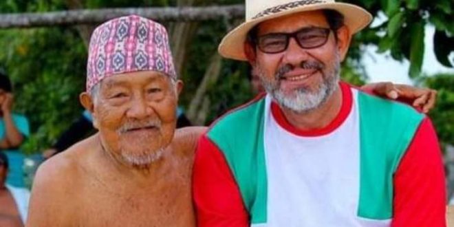 Ao vivo, direto de Tarauacá, o pré-candidato a deputado estadual Chagas Batista, nesta quinta-feira