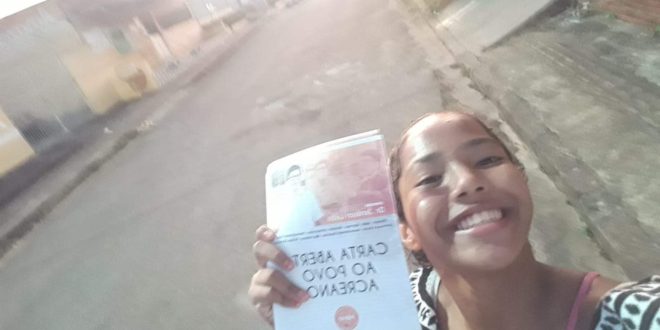 Carta de Jenilson Leite dedicada ao Povo Acreano chega aos bairros de Rio Branco