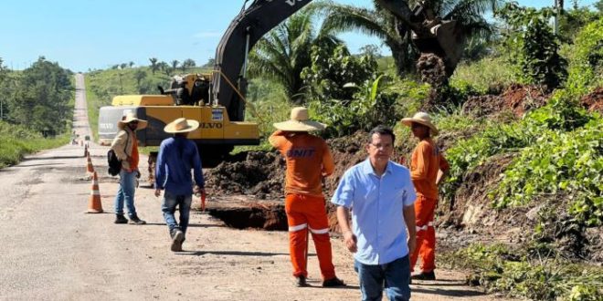 Gonzaga propõe nova comissão para ir à Brasília em busca de recursos para a recuperação da BR 364