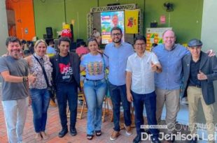 Jenilson prestigia lançamento da pré-candidatura de Gabriel Santos a deputado estadual