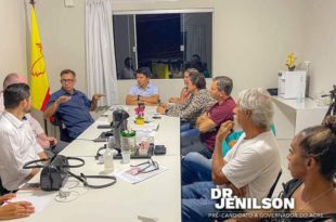 PV acena apoio à candidatura de Jenilson Leite