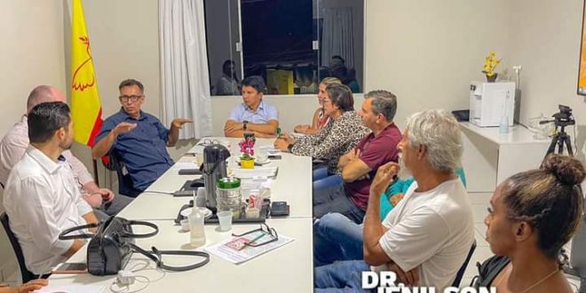 PV acena apoio à candidatura de Jenilson Leite
