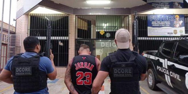 Polícia Civil prende foragido da justiça e investigado por mais de 8 roubos em Rio Branco