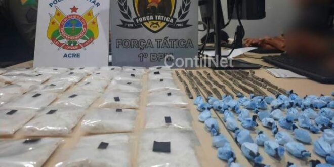 Jovem é preso vendendo drogas em via pública de Rio Branco